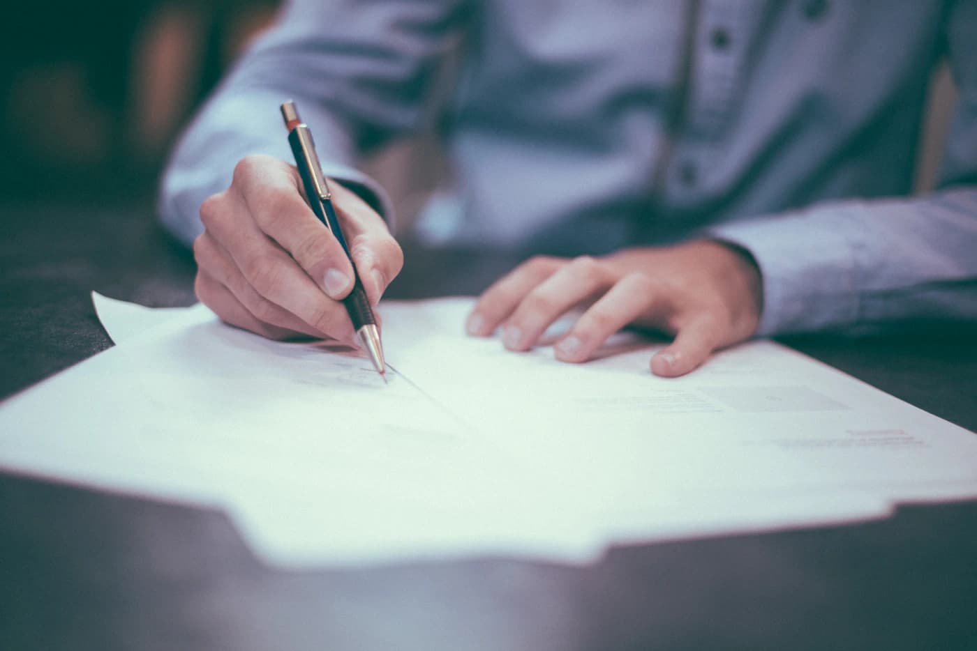 Printed source documents arranged for a methodical evidence review